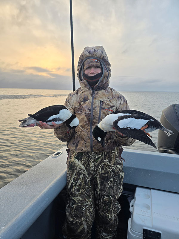 Lake Michigan Duck Hunting Guide Nolan Koepp