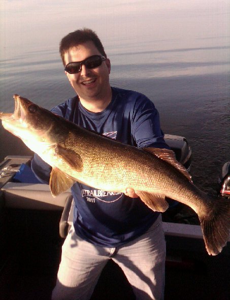 Day time Sturgeon bay walleye