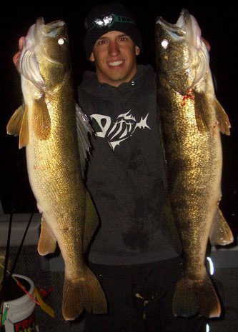 Douple on nice walleyes