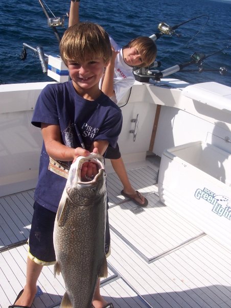 Lake Trout Even Kids Can Reel them in