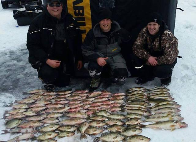Poygan Ice fishing